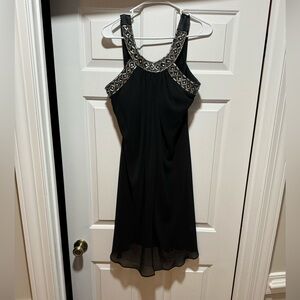 David’s Bridal - Black formal dress (Size: Medium)
